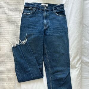 Abercrombie and Fitch - 90s straight ultra high rise